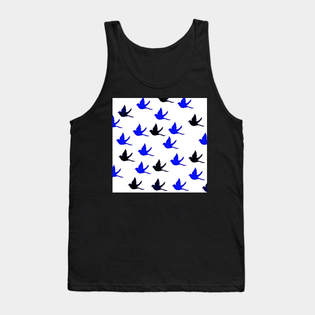 Digital painting birds pattern Tank Top by Recreation